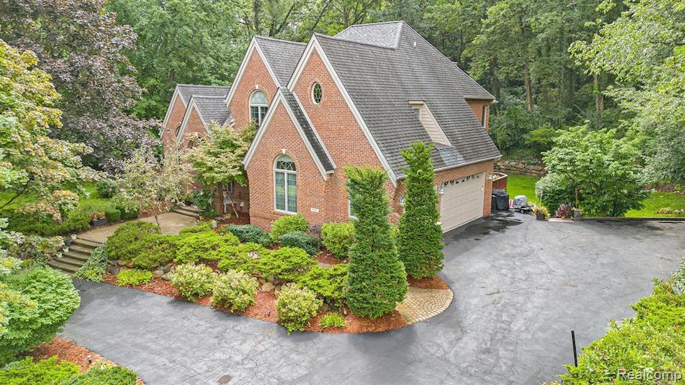 Elegant Brick Faced home
