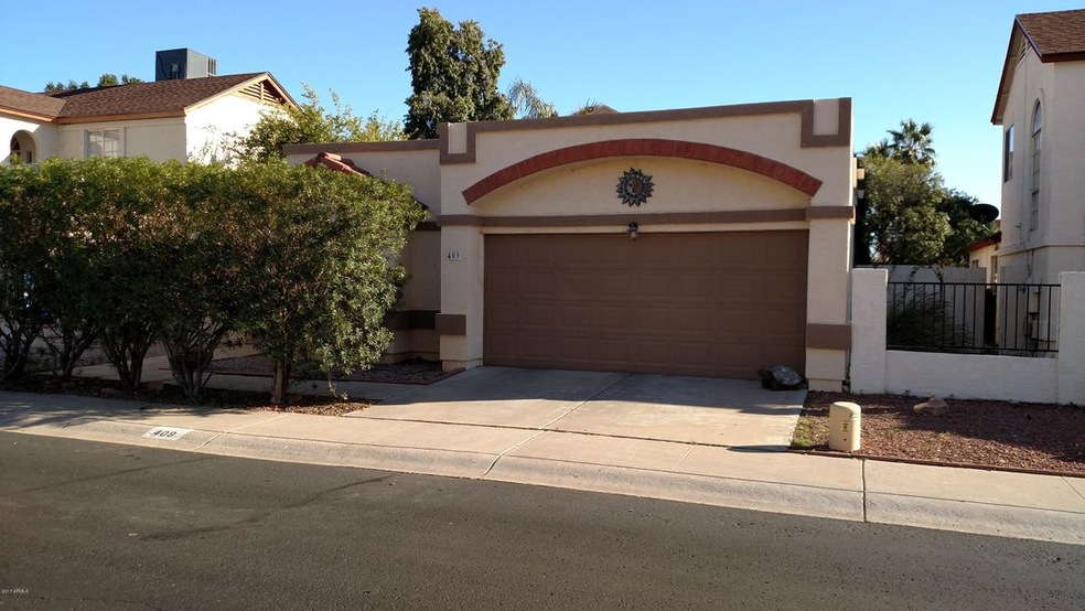 Front garage view