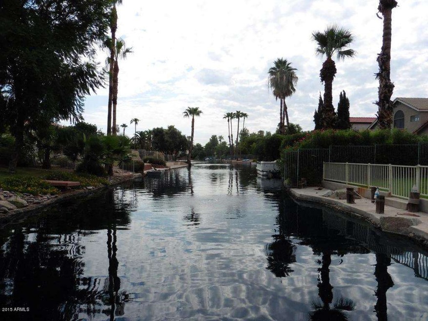 One of many lakes in The Springs behind
