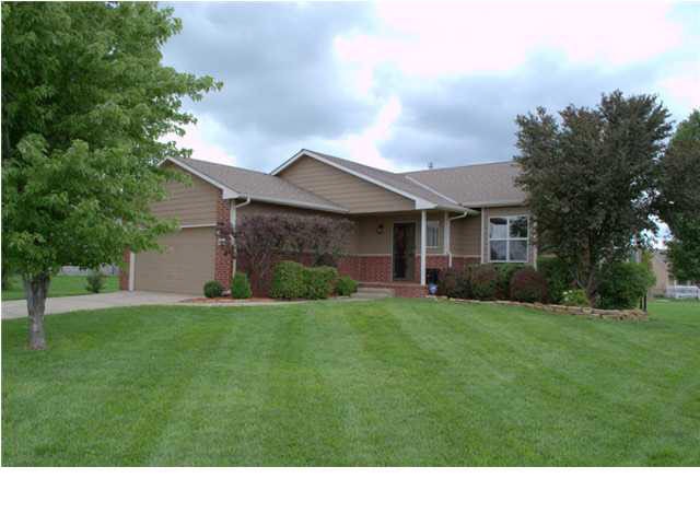 Front of this well manicured home