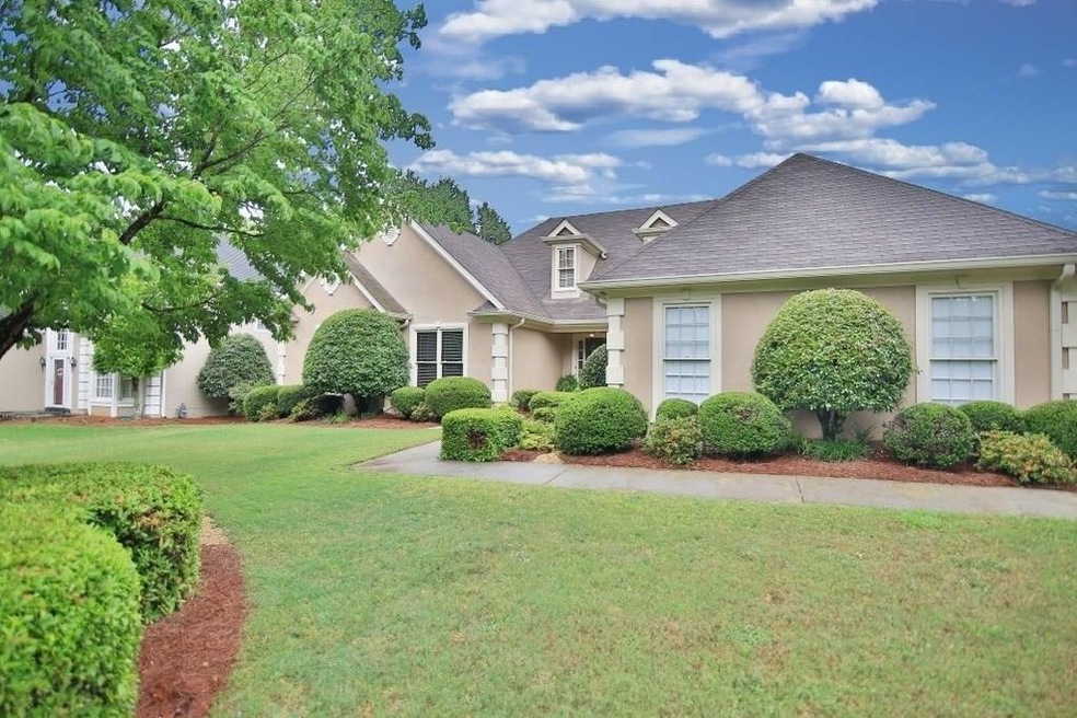 Beautiful large corner lot. Level and has loads of