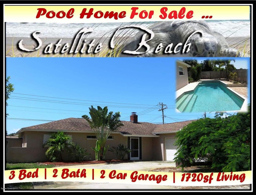 Satellite Beach Pool Home