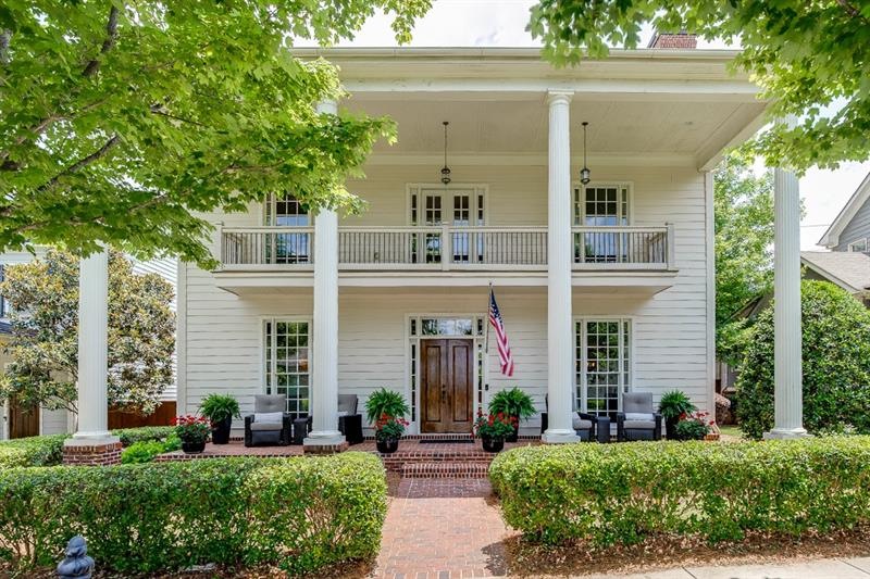 Southern Charm abounds in this stunning home locat