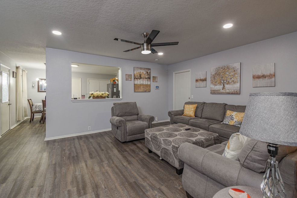 Inviting living room with ample natural light