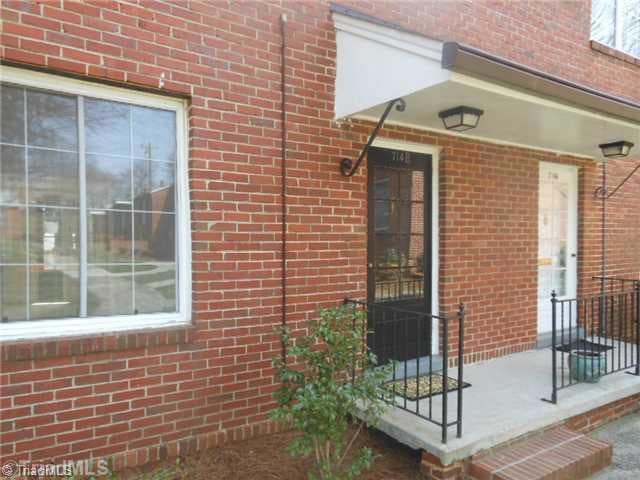 Exterior Front. 714-B Avalon Road.  Courtyard location.  Walk to Diamondback.