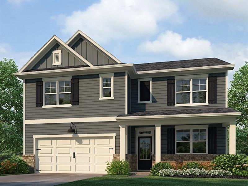 Color Rendering. Not actual home. Sample same plan