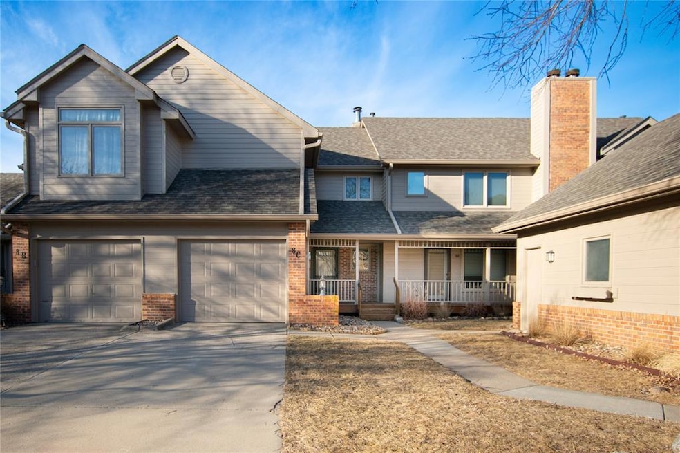 Front photo of the townhouse.