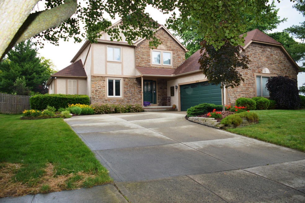Front Of House Side load Garage