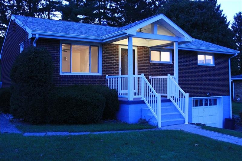 Front Of Home,Beautiful Twilight View