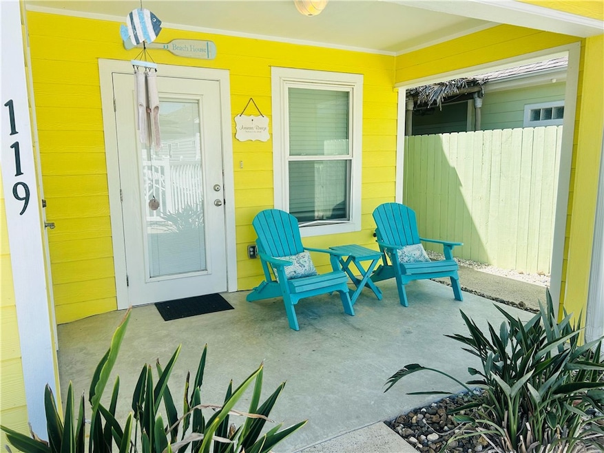 Back porch over looking pool