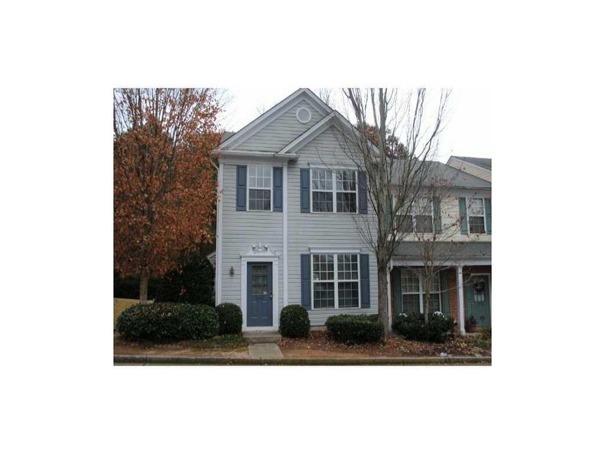 Exterior Front. Great end unit