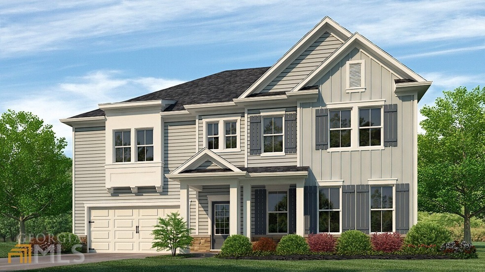 The Kendal Elevation L at Oakhurst Glen at South F