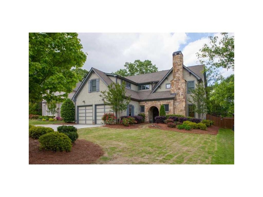 Exterior Front. Beautiful Ashford Park home with u
