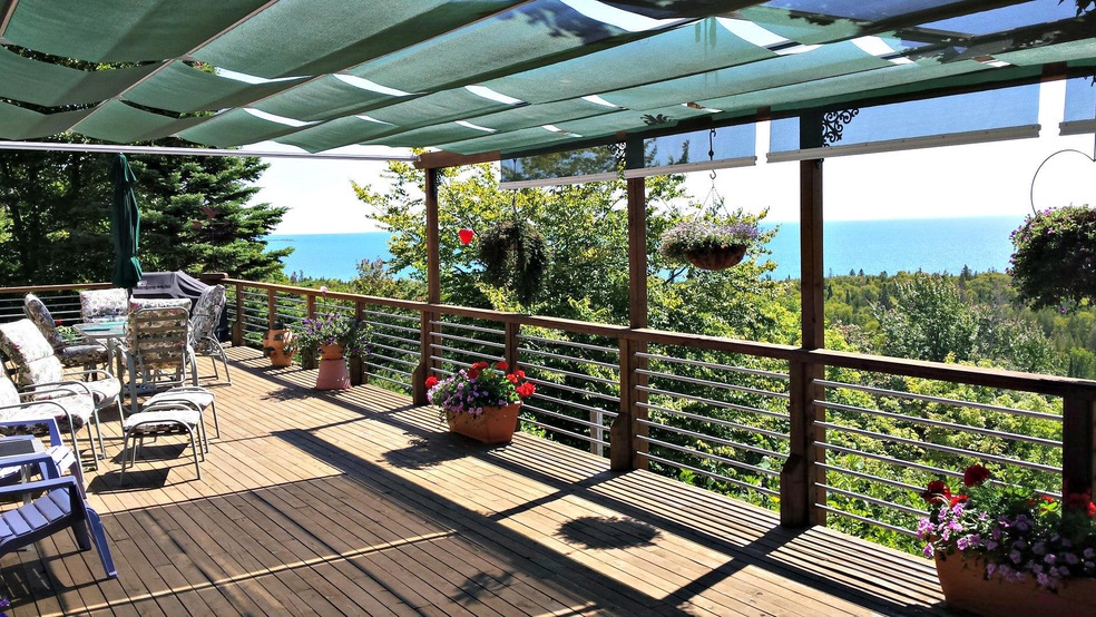 Deck with endless views