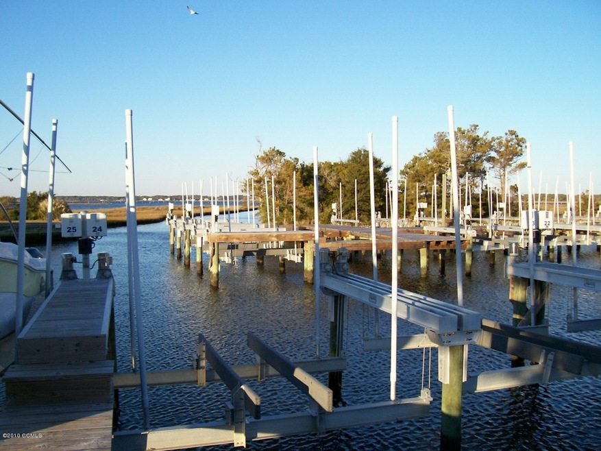 Boat  Slips on Harkers Island