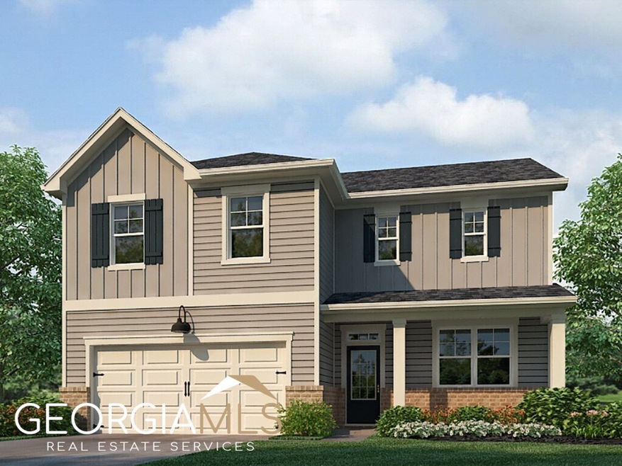 The Galen Elevation N at Palisades in Dallas, Geor