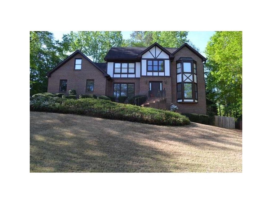 Exterior Front. Large tutor home