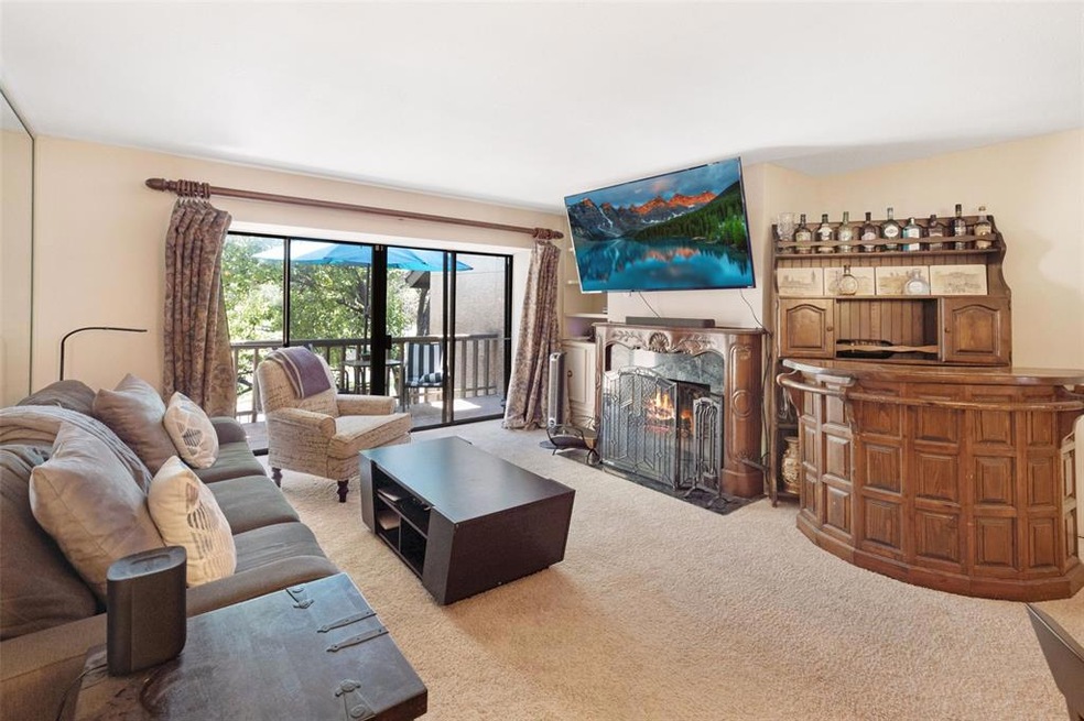 Large living area  is open to the dining area and 