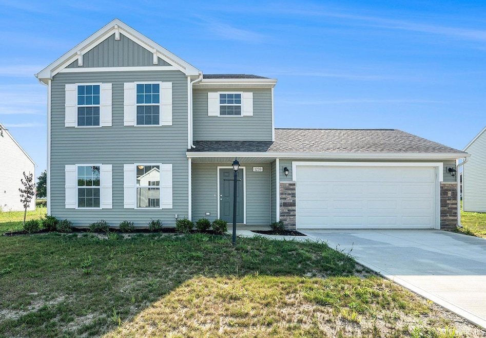 Move In Ready!  New Construction home has 4 bedrooms, 2.5 baths and 1,830 sq ft of living space with upgraded finishes throughout.