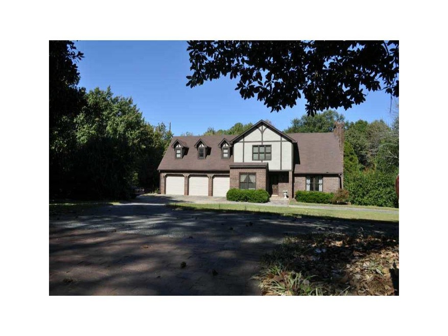 Exterior Front. Classic English Tudor Style home, 