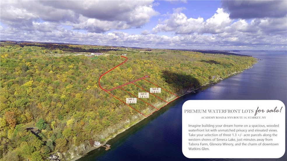 lakeshore, surrounded by mature trees and privacy, offering an incredible setting for future residential construction.