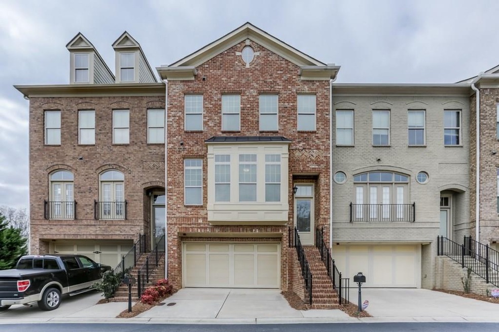 Great brick-front curb appeal.