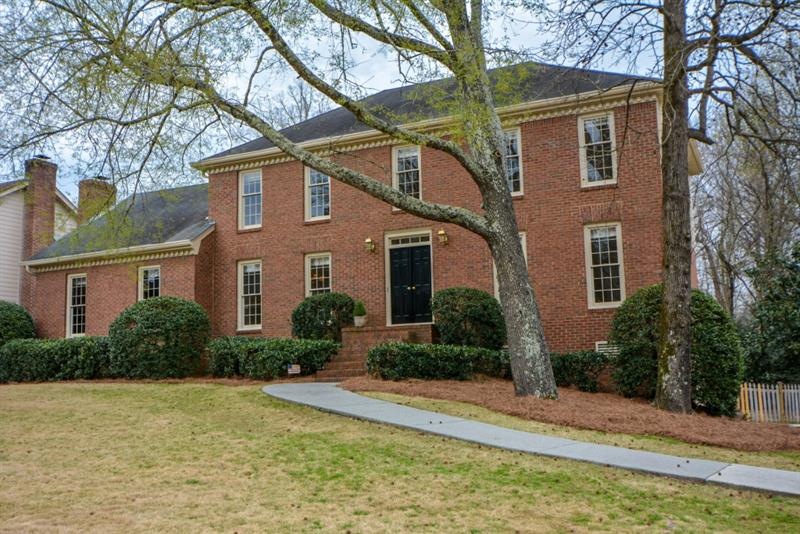 Classic, handsome brick in sought-after Peachtree 