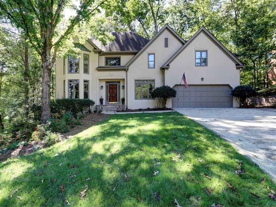 Beautiful Curb Appeal for this Traditional Stucco 