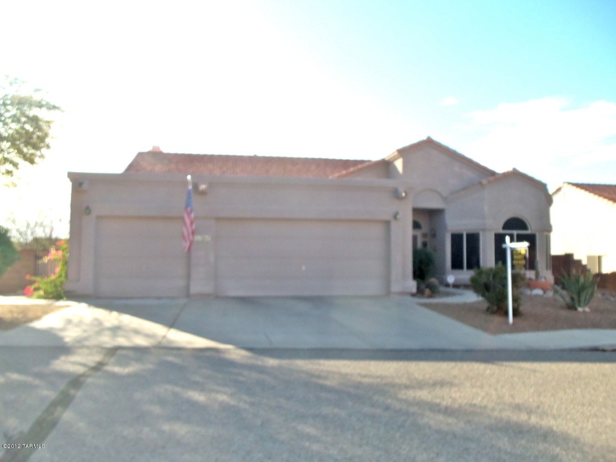 The Street View of the home