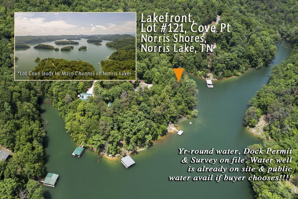 121 Cove Pt, Lakefront, Norris Lake