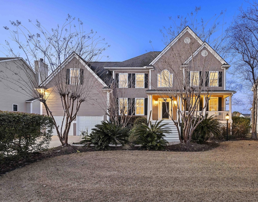 219 Oak Point Landing - Front Twilight