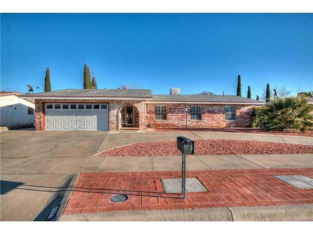 Exterior Front. Small RV fits on side ca