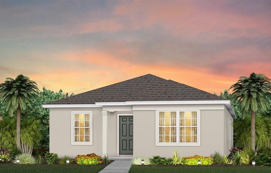 Exterior Design. Artistic rendering for this new construction home. Pictures are for illustrative purposes only. Elevations, colors and options may vary.