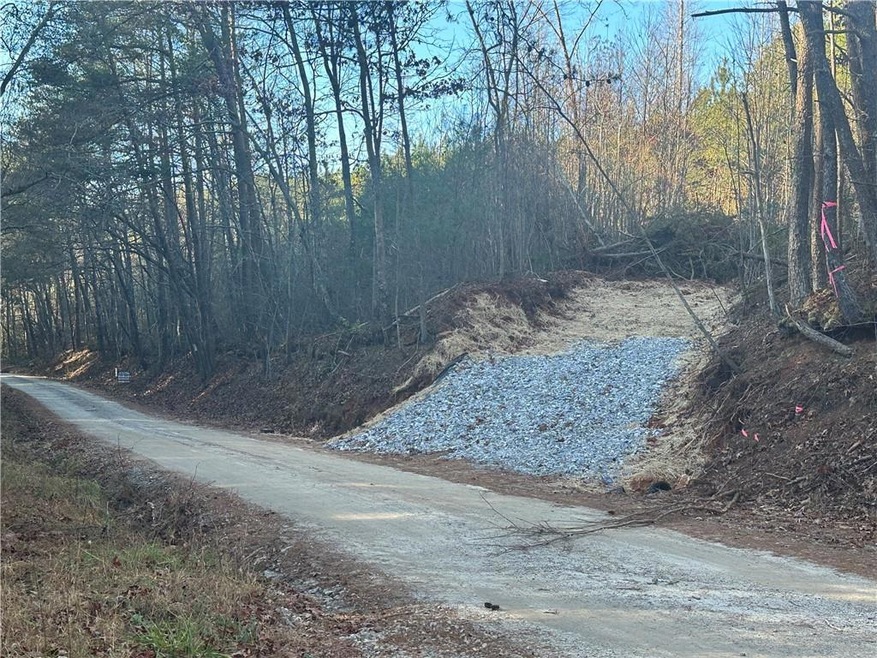 New driveway entrance