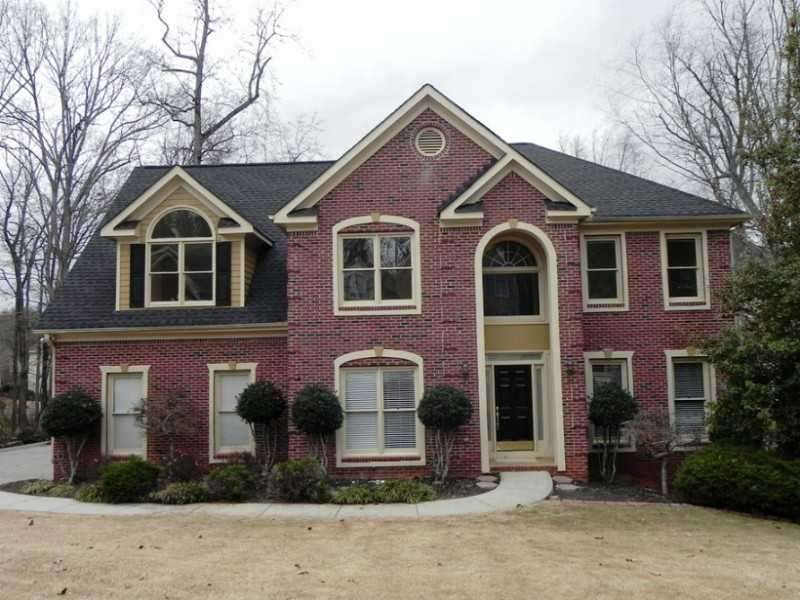 Exterior Front. GORGEOUS LARGE BRICK HOME IN NICE 