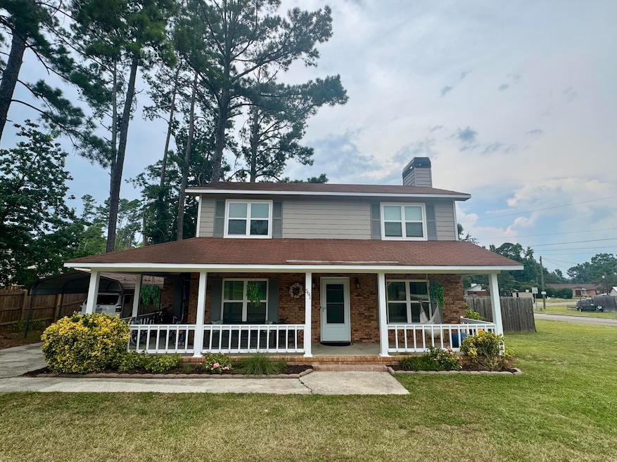 front of home