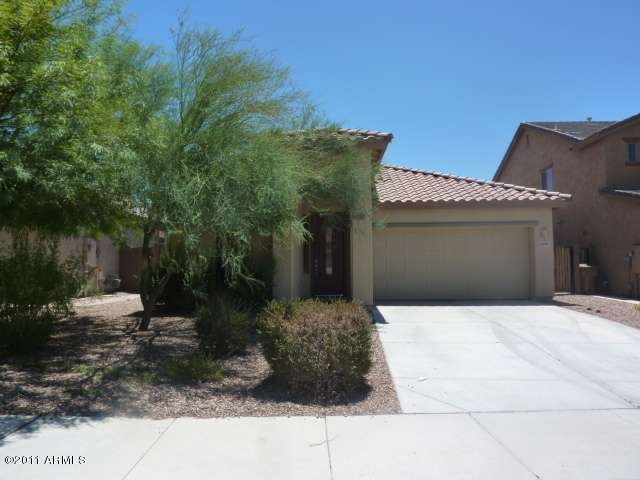 front of the home