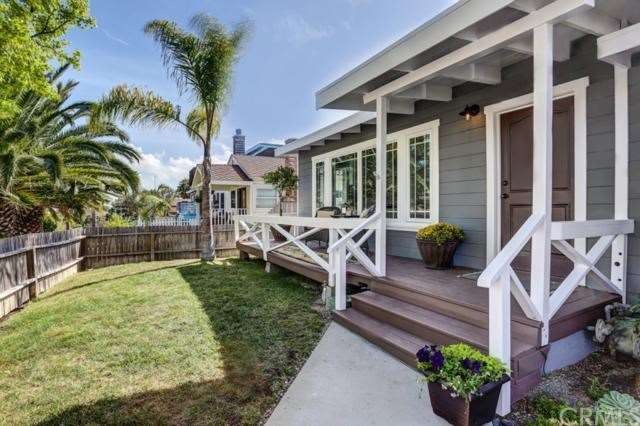 Fabulous front porch with peek ocean views!
