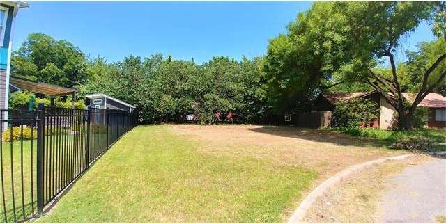 Cleared out .13 acres lot in a culdesac