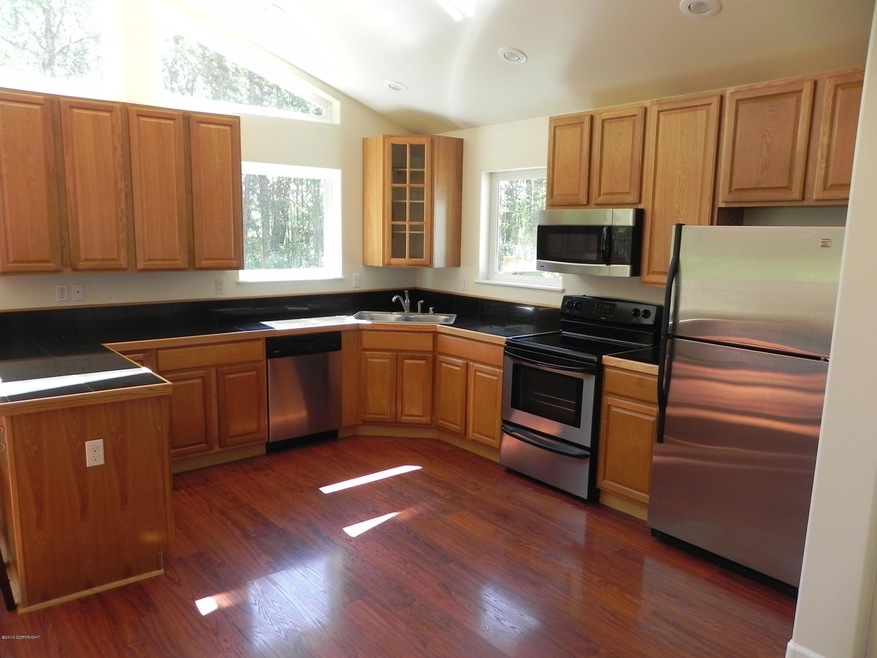 Kitchen with Stainless Appliances