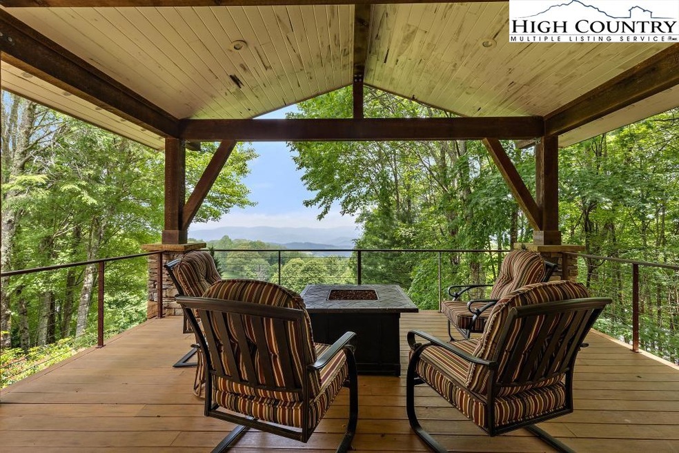 Covered porch section