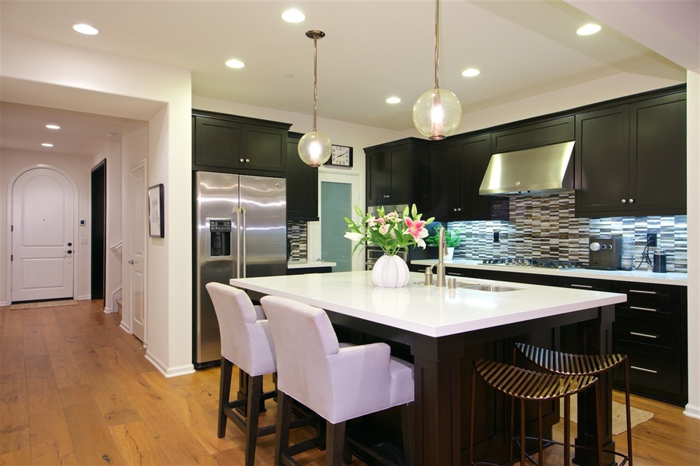 Kitchen has open layout to family making it ideal 