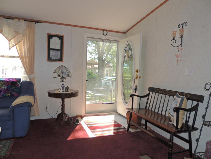 This is the front entrance to the home and it is o