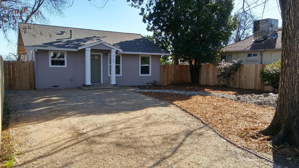 Front w/fire proof siding