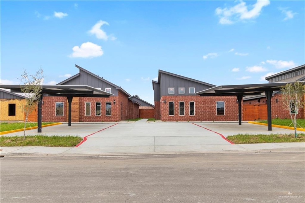 View of front of home with a carport