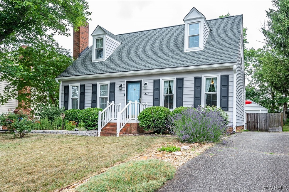 Exterior view, front of home