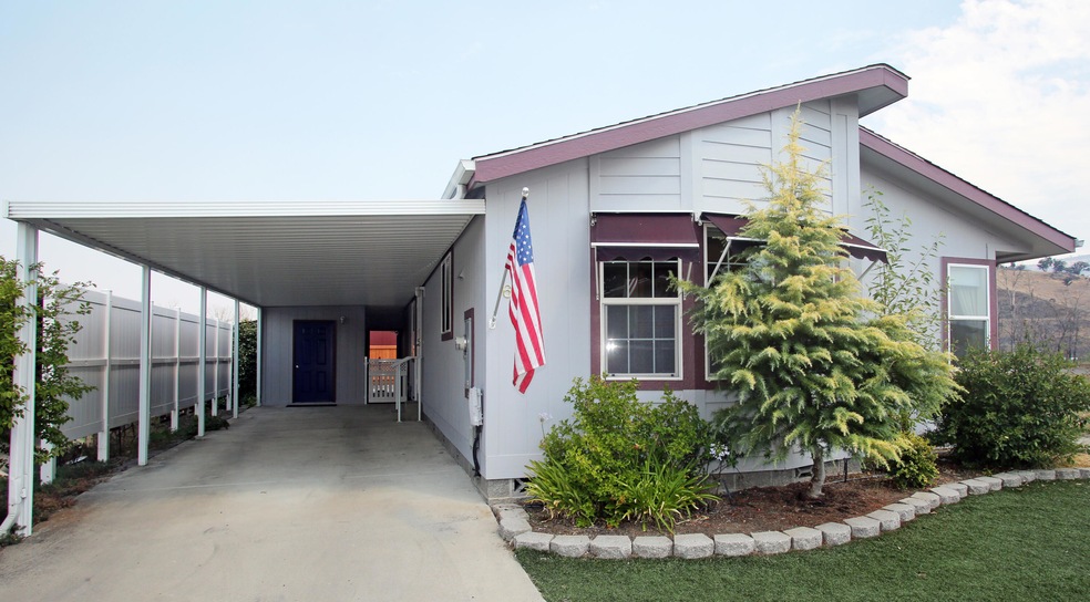 Front of Home - Carport & Workshop