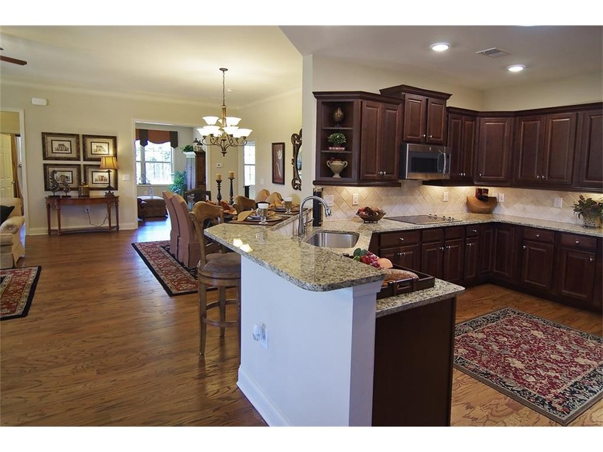 Photo shows Model Home.  Same floorplan.  Actual H