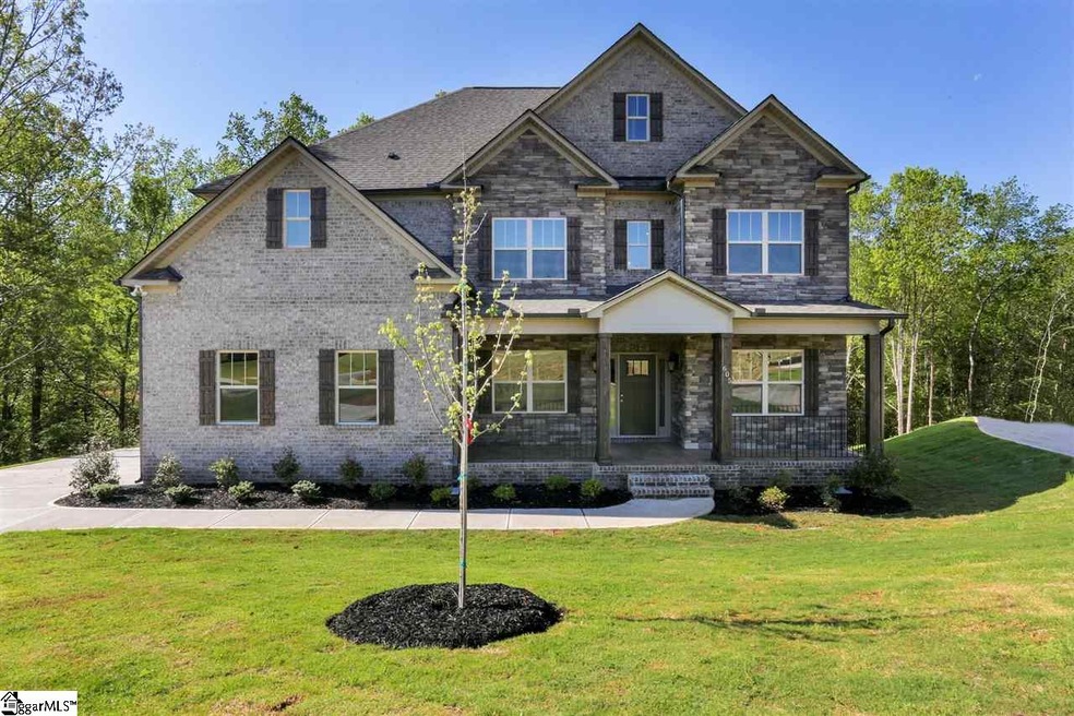Full brick exterior on unfinished basement foundat