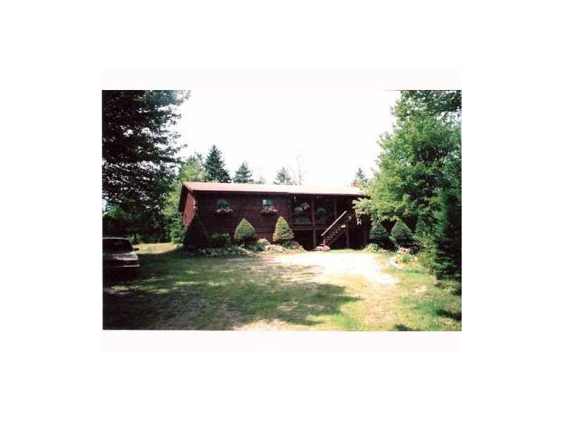 Exterior Front. Cozy cabin in the...